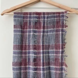 Madewell Distressed Lavender Scarf